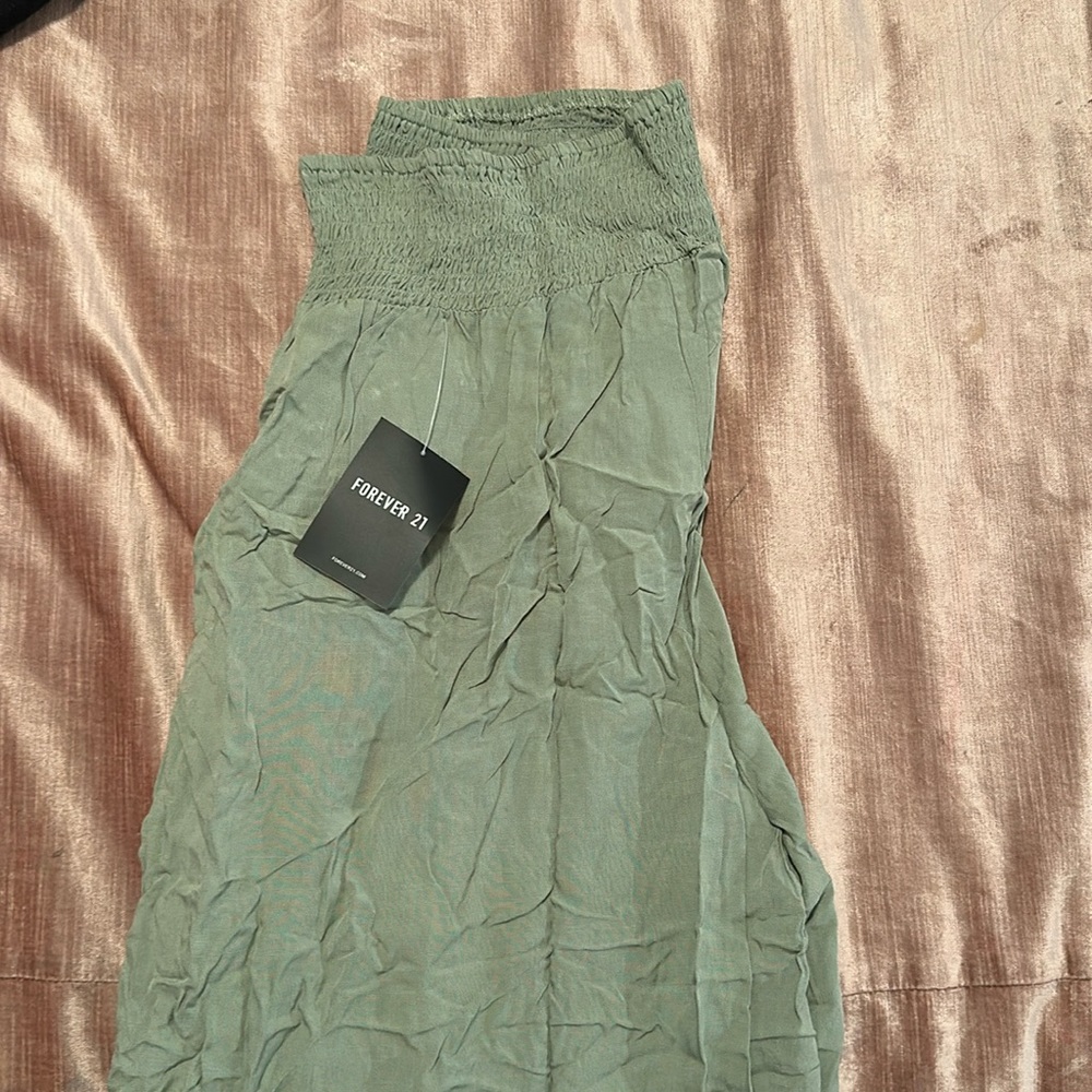 Forever 21 crop top and pants. Forever 21 top L or Forever 21 pants XL